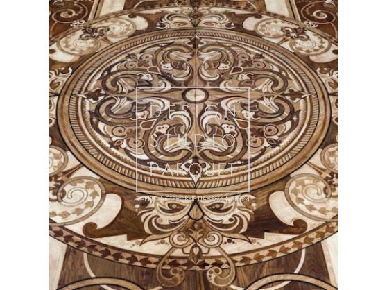 Художественный паркет I Vassalletti Marquetterie Luxury Wooden Inlaid Carpet